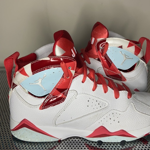 Jordan 7 Retro “Topaz Mist” | 7Y | Good Condition | 442960-104 | wht/blu/pink - Picture 1 of 6